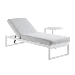 Albany Aluminium Sun Lounger, White 13 Albany Aluminium Sun Lounger, White -Daals Store OD SLG 155 WHITE GIF