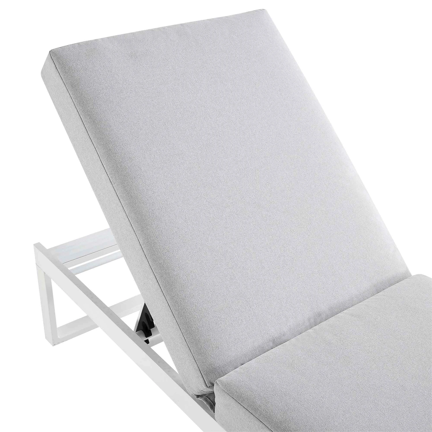Albany Aluminium Sun Lounger, White 8 Albany Aluminium Sun Lounger, White - Image 8
