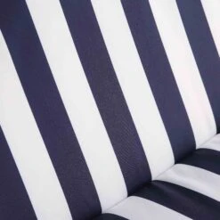 Champneys Blue Striped Reclining 3-Seater Garden Swing Seat β Reversible Cushions with Sun-Bed Mode 23 Champneys Blue Striped Reclining 3-Seater Garden Swing Seat β Reversible Cushions with Sun-Bed Mode -Daals Store OD SWG 057 BLUE detail3