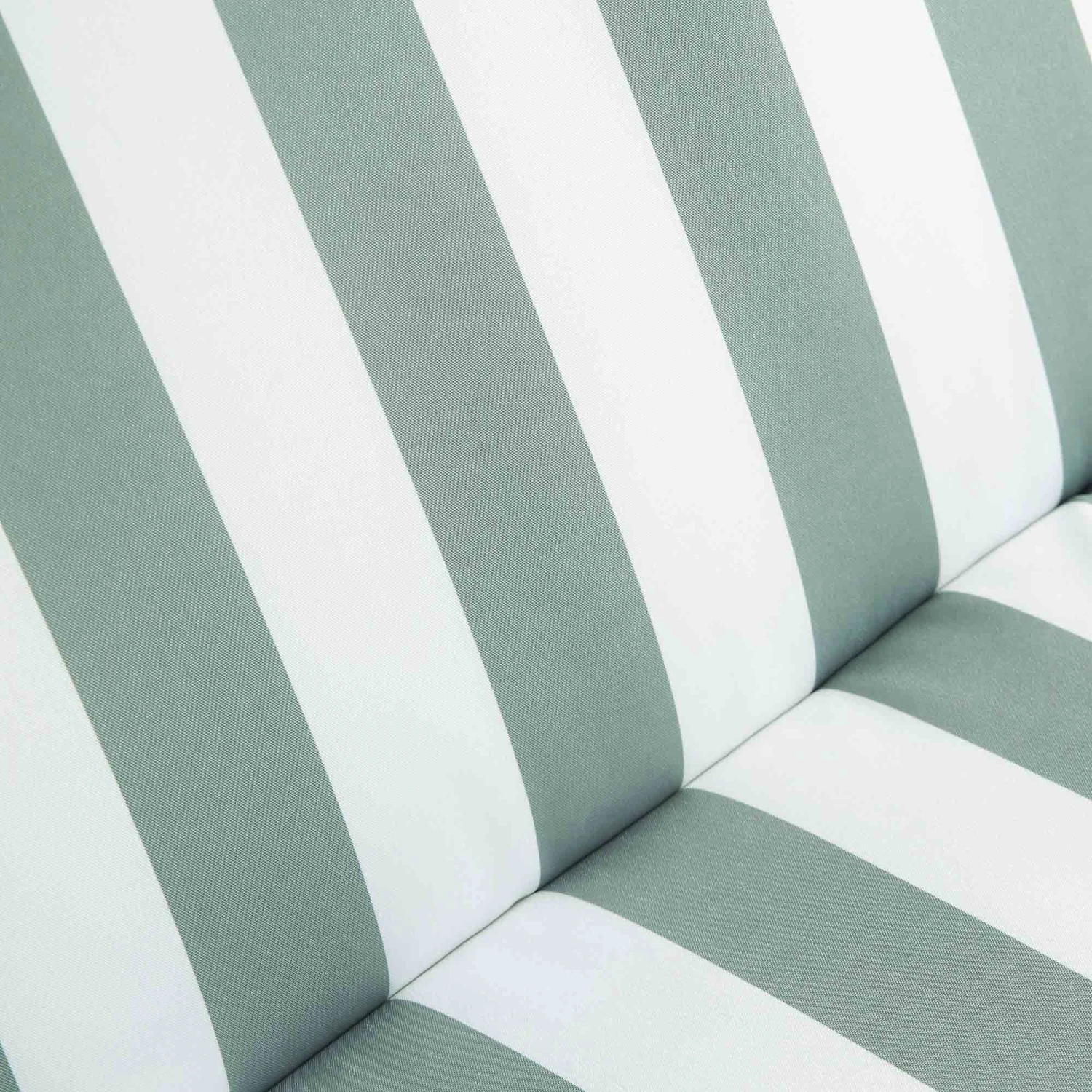 Champneys Outdoor Reclining Swing With Canopy, Sage Green Striped 13 Champneys Outdoor Reclining Swing With Canopy, Sage Green Striped - Image 13