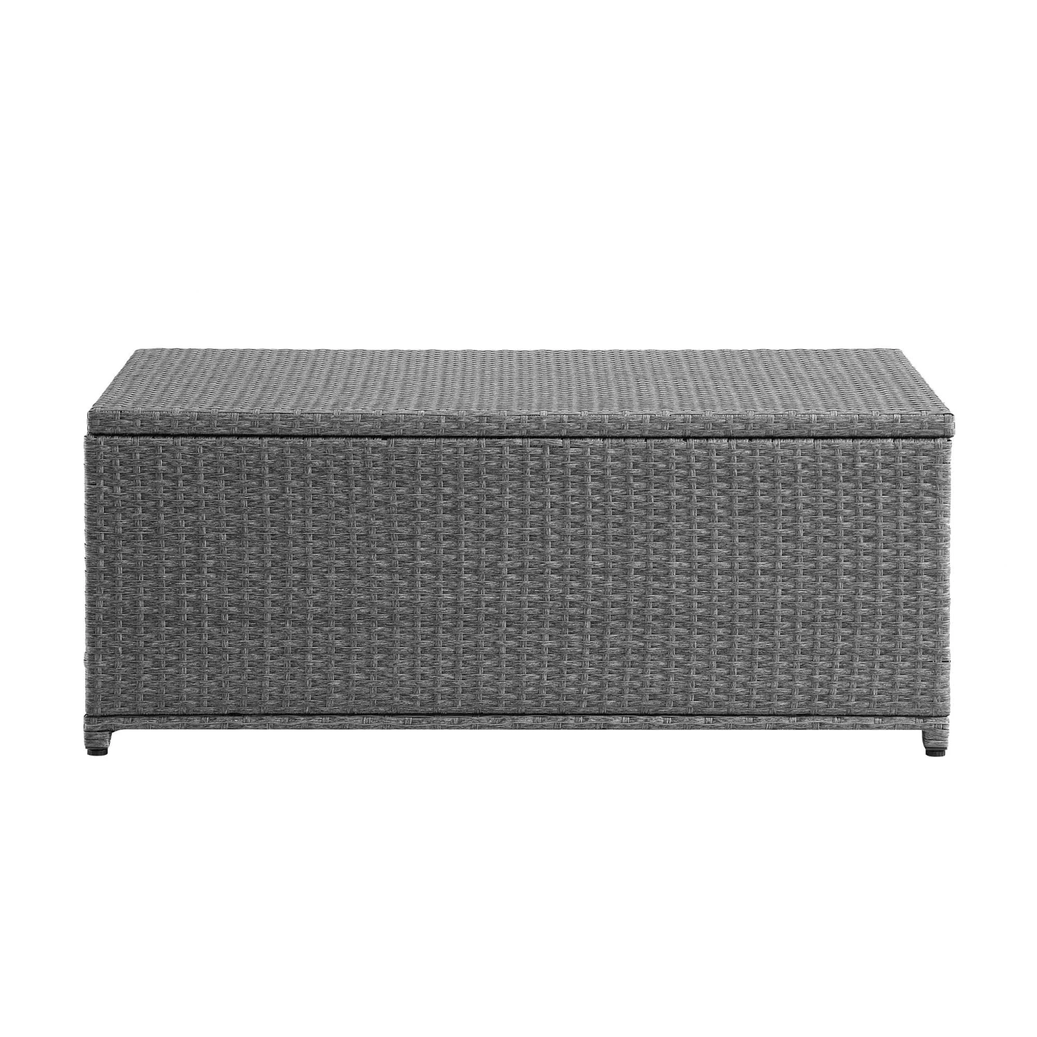 Granchester 120cm Grey Rattan Garden Storage Box β Hydraulic Lid Outdoor Cushion Trunk 5 Granchester 120cm Grey Rattan Garden Storage Box β Hydraulic Lid Outdoor Cushion Trunk - Image 5