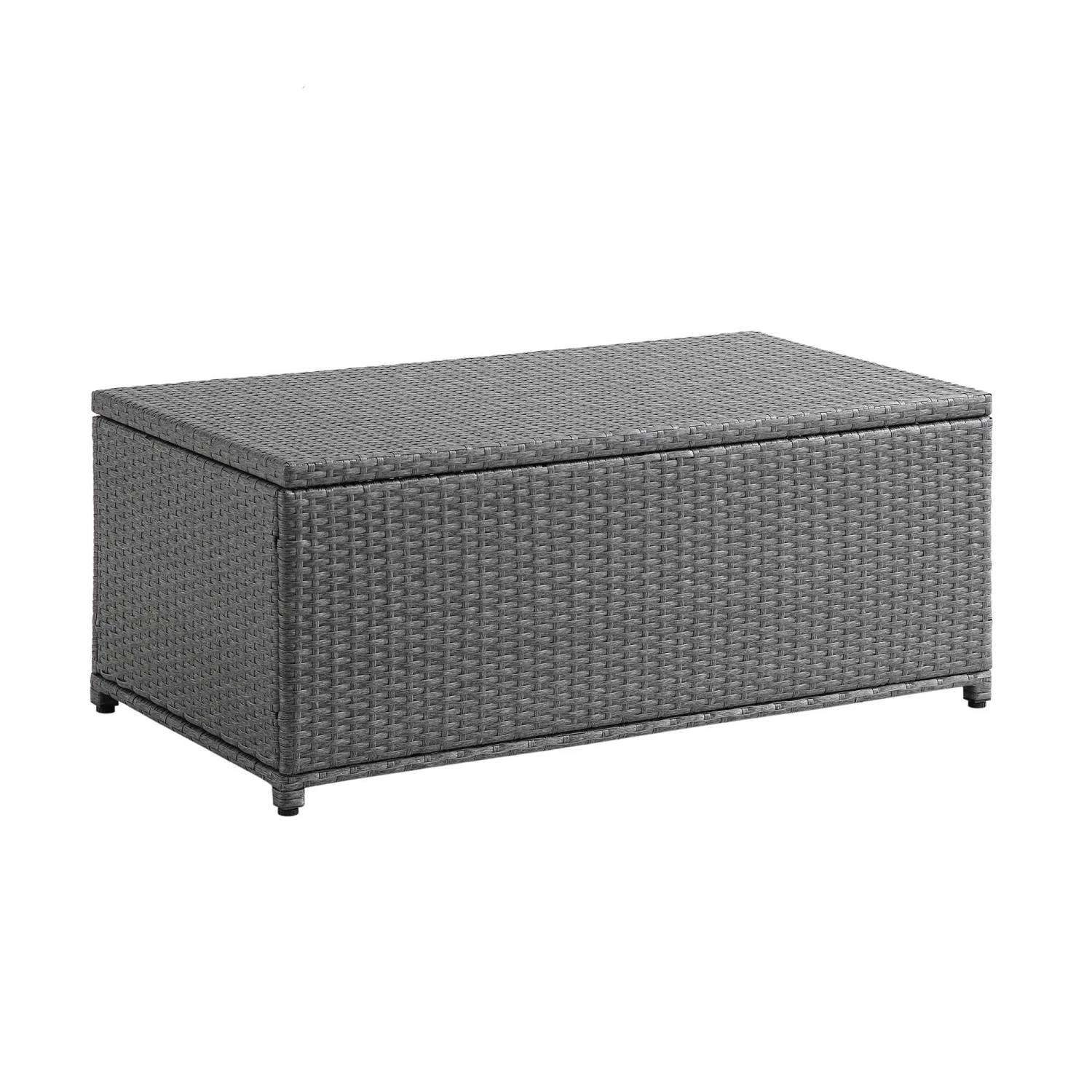 Granchester 120cm Grey Rattan Garden Storage Box β Hydraulic Lid Outdoor Cushion Trunk 7 Granchester 120cm Grey Rattan Garden Storage Box β Hydraulic Lid Outdoor Cushion Trunk - Image 7