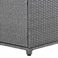 Granchester 120cm Grey Rattan Garden Storage Box β Hydraulic Lid Outdoor Cushion Trunk 18 Granchester 120cm Grey Rattan Garden Storage Box β Hydraulic Lid Outdoor Cushion Trunk -Daals Store OD TRUNK 8047 DARKGREY detail2