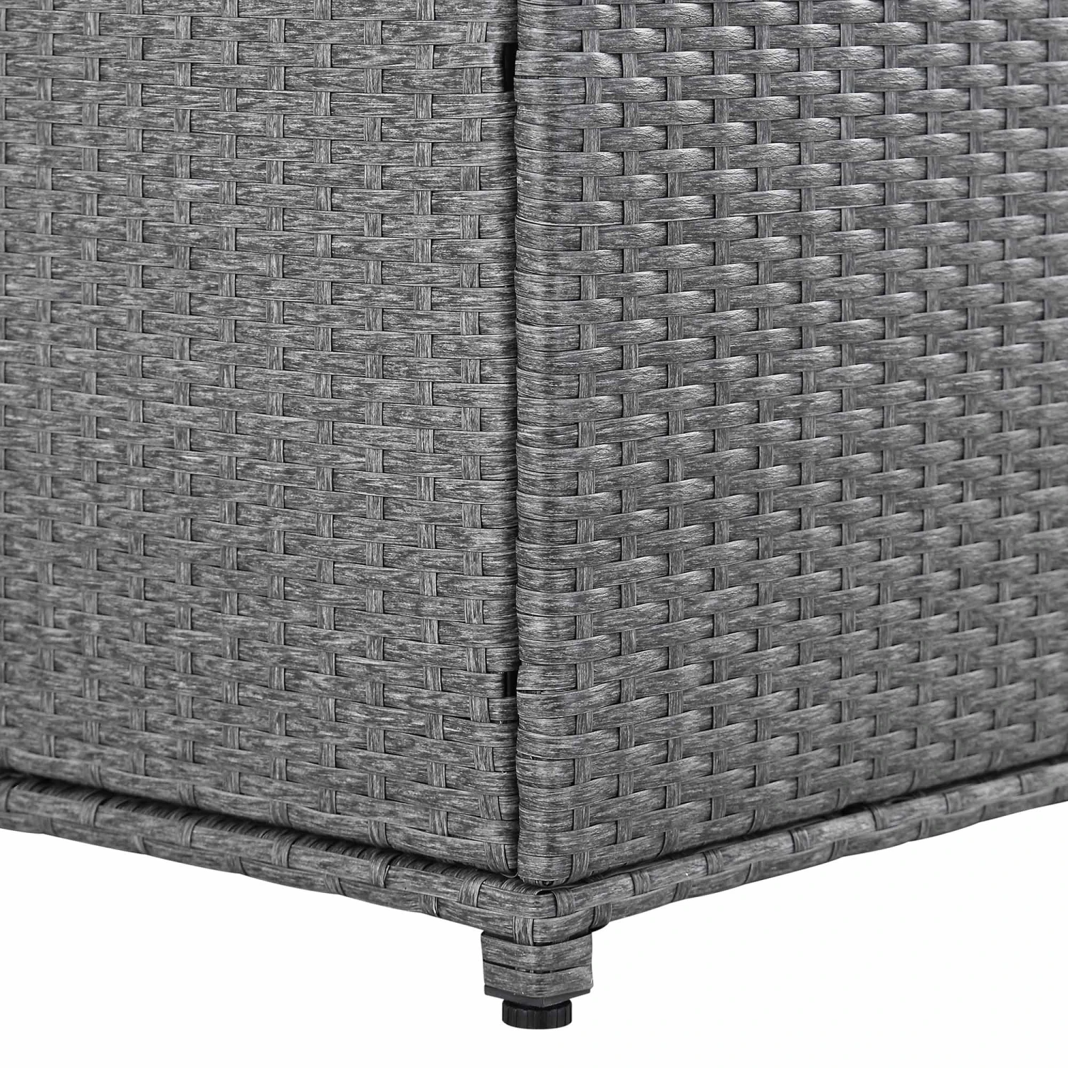 Granchester 120cm Grey Rattan Garden Storage Box β Hydraulic Lid Outdoor Cushion Trunk 9 Granchester 120cm Grey Rattan Garden Storage Box β Hydraulic Lid Outdoor Cushion Trunk - Image 9
