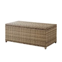 Granchester 120cm Natural Rattan Storage Box β UV Resistant Garden Trunk with Hydraulic Lid 15 Granchester 120cm Natural Rattan Storage Box β UV Resistant Garden Trunk with Hydraulic Lid -Daals Store OD TRUNK 8047 NAT WB3