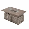 Bellagio Natural Wicker Wood-Finish Rising Firepit Table β Rectangular Dual-Height Garden Dining Table 15 Bellagio Natural Wicker Wood-Finish Rising Firepit Table β Rectangular Dual-Height Garden Dining Table -Daals Store OD WICK2 NAT H WB1