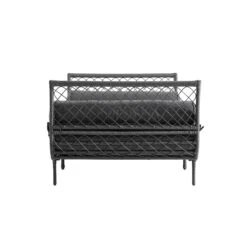 Willowbrook Dark Grey Lattice Weave Rattan β Luxury Outdoor Daybed with Weather-Resistant Cushions 12 Willowbrook Dark Grey Lattice Weave Rattan β Luxury Outdoor Daybed with Weather-Resistant Cushions -Daals Store OD WICK4 GREY DBED02 WB4