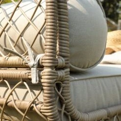 Willowbrook Lattice Weave Rattan Daybed, Natural -Daals Store OD WICK4 NAT DBED02 scene7