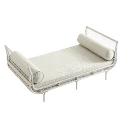 Willowbrook White Lattice Weave Rattan Daybed β Luxury All-Weather Outdoor & Indoor Sunbed 29 Willowbrook White Lattice Weave Rattan Daybed β Luxury All-Weather Outdoor & Indoor Sunbed -Daals Store OD WICK4 WHITE DBED02 WB3