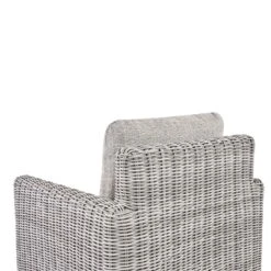 Bellagio Round Wicker Bistro Set With Rising Side Table, Light Grey 27 Bellagio Round Wicker Bistro Set With Rising Side Table, Light Grey -Daals Store OD WICKER2 LGREY BISTR detail6