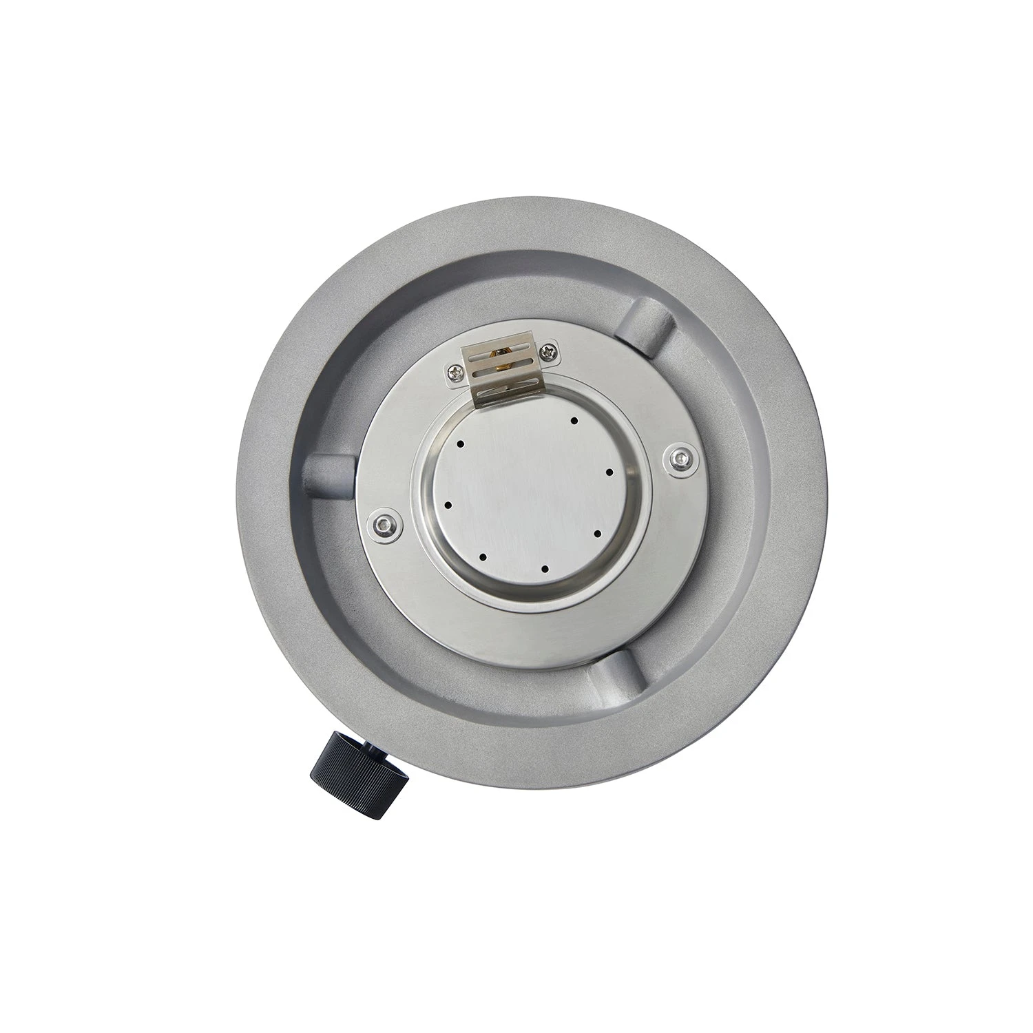 Real Concrete Cylinder Tabletop Fire Pit Lantern β 34.5cm Portable Gas Heater with Glass Wind Guard 7 Real Concrete Cylinder Tabletop Fire Pit Lantern β 34.5cm Portable Gas Heater with Glass Wind Guard - Image 7