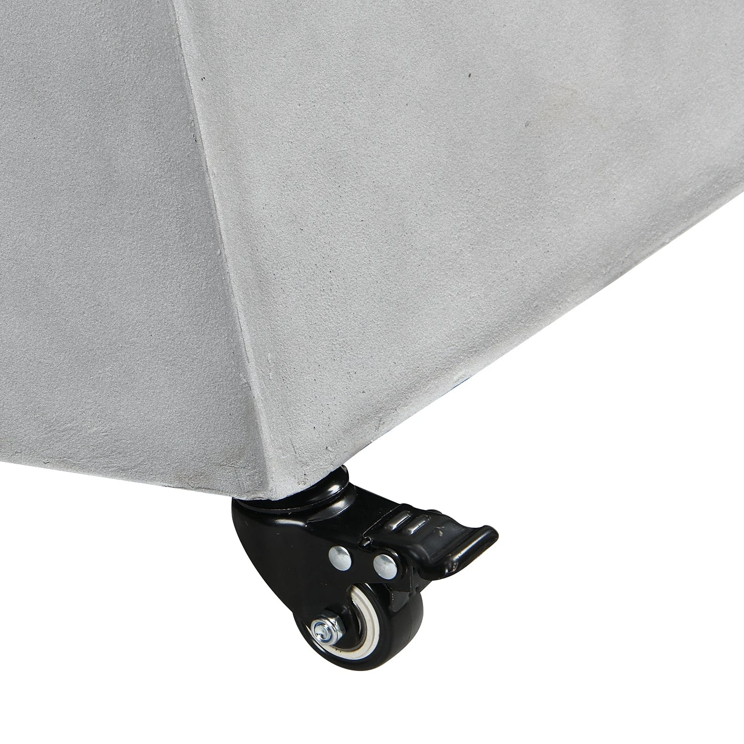 Modern Freestanding Real Concrete Patio Heater - 1.5m Tall 40,000 BTU Gas Fire Pit with Glass Shield 7 Modern Freestanding Real Concrete Patio Heater - 1.5m Tall 40,000 BTU Gas Fire Pit with Glass Shield - Image 7