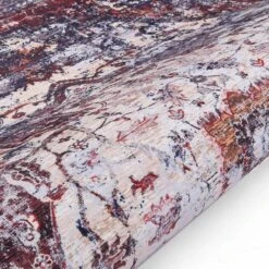 Kashmir Distressed Printed Rug 140 X 200 Cm 8 Kashmir Distressed Printed Rug 140 X 200 Cm -Daals Store RG FG002 detail1 a15303fa 304a 4ec1 86aa 1e7b9df2ad2c