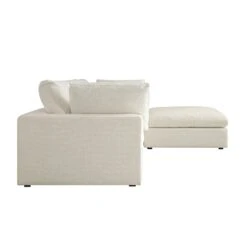 Lutyens Beige Linen Blend Modular Sofa, 3-Piece Chaise 26 Lutyens Beige Linen Blend Modular Sofa, 3-Piece Chaise -Daals Store SCSF 054 BEIGE LIN 3PCHAISE WB5