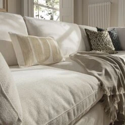 Lutyens Beige Linen Blend Modular Sofa, 3-Piece -Daals Store SCSF 054 BEIGE LIN 3P scene4