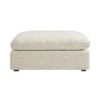 Lutyens Beige Linen Blend Modular Sofa, Stool 26 Lutyens Beige Linen Blend Modular Sofa, Stool -Daals Store SCSF 054 BEIGE LIN C WB1