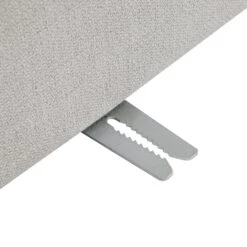 Lutyens Light Grey Linen Blend Modular Sofa, 3-Piece Chaise 19 Lutyens Light Grey Linen Blend Modular Sofa, 3-Piece Chaise -Daals Store SCSF 054 LGREY LIN 3PCHAISE detail3