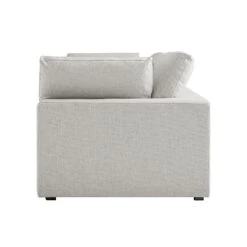 Lutyens Light Grey Linen Blend Modular Sofa, 3-Piece -Daals Store SCSF 054 LGREY LIN 3P WB4