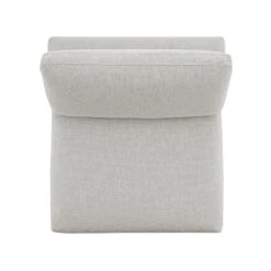 Lutyens Light Grey Linen Blend Modular Sofa, Armless Seat -Daals Store SCSF 054 LGREY LIN B WB6