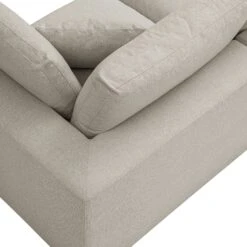 Lutyens Oatmeal Weave Fabric Modular Sofa, 2-Piece -Daals Store SCSF 054 OAT WOV 2P detail3