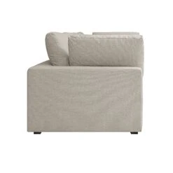 Lutyens Oatmeal Weave Fabric Modular Sofa, 3-Piece -Daals Store SCSF 054 OAT WOV 3P WB5