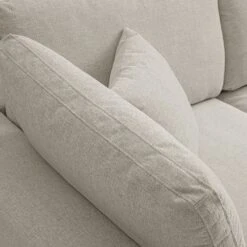 Lutyens Oatmeal Weave Fabric Modular Sofa, 3-Piece -Daals Store SCSF 054 OAT WOV 3P detail3