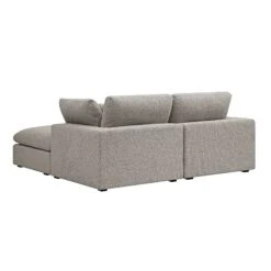 Lutyens Taupe Boucle Modular Sofa, 2-Piece Chaise -Daals Store SCSF 054 TAU BOU 2PCHAISE WB6