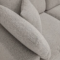 Lutyens Taupe Boucle Modular Sofa, 2-Piece Chaise -Daals Store SCSF 054 TAU BOU 2PCHAISE detail2