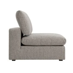 Lutyens Taupe Boucle Modular Sofa, Armless Seat 12 Lutyens Taupe Boucle Modular Sofa, Armless Seat -Daals Store SCSF 054 TAU BOU B WB5