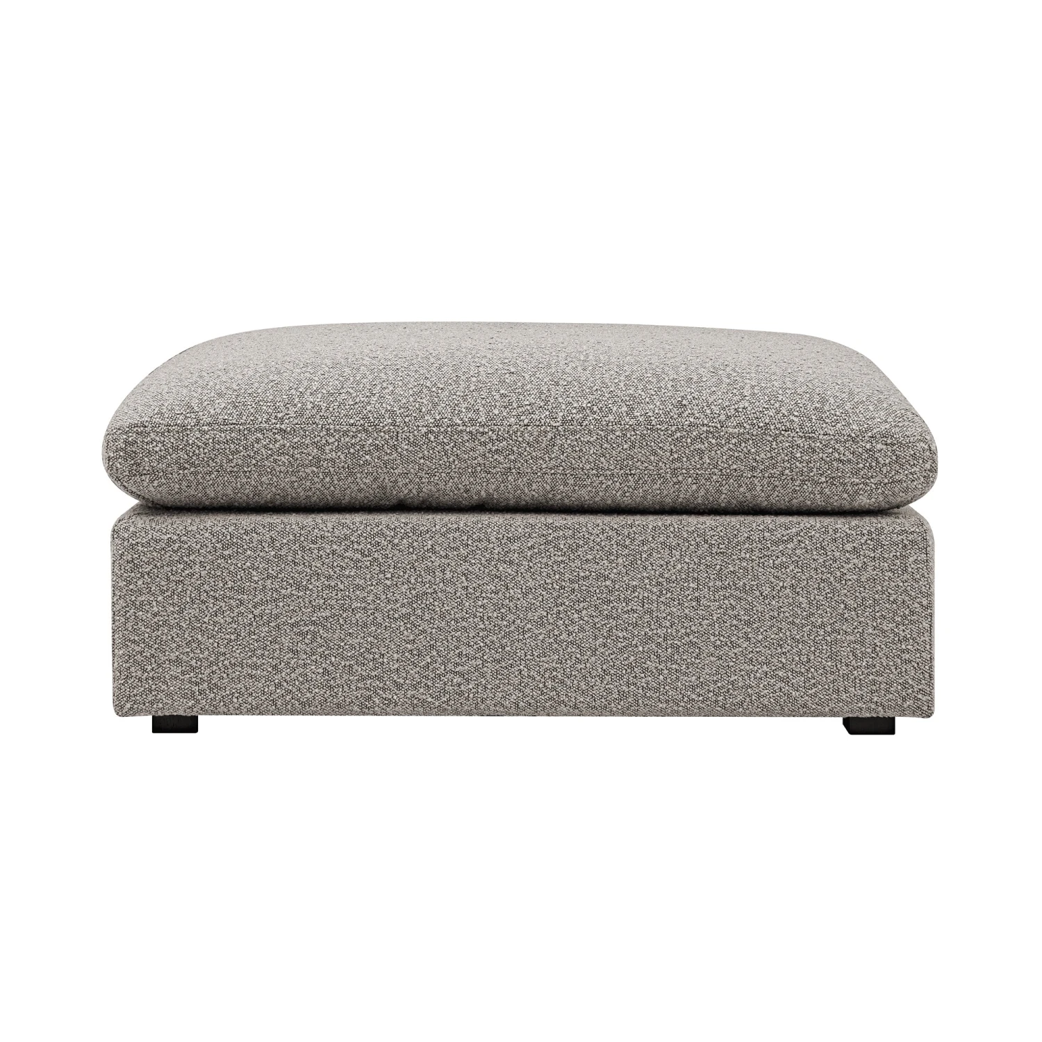 Lutyens Taupe Boucle Modular Sofa, Stool 5 Lutyens Taupe Boucle Modular Sofa, Stool - Image 5