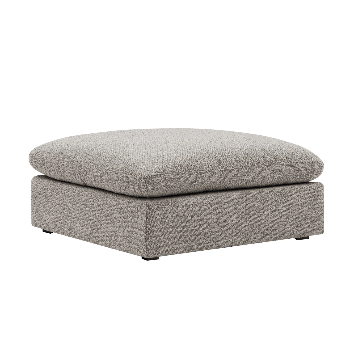 Lutyens Taupe Boucle Modular Sofa, Stool 6 Lutyens Taupe Boucle Modular Sofa, Stool - Image 6