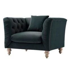 Ashby Chesterfield Armchair, Aegean Blue Velvet 25 Ashby Chesterfield Armchair, Aegean Blue Velvet -Daals Store SCSF 055 AEGEAN VEL 1ST WB2