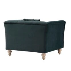 Ashby Chesterfield Armchair, Aegean Blue Velvet 31 Ashby Chesterfield Armchair, Aegean Blue Velvet -Daals Store SCSF 055 AEGEAN VEL 1ST WB7