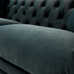 Ashby Chesterfield Large 3-Seater Sofa, Aegean Blue Velvet 36 Ashby Chesterfield Large 3-Seater Sofa, Aegean Blue Velvet -Daals Store SCSF 055 AEGEAN VEL 3ST detail3
