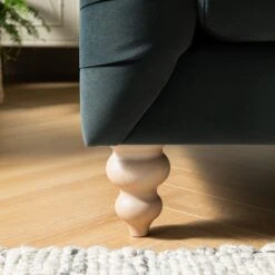 Ashby Chesterfield Large 3-Seater Sofa, Aegean Blue Velvet 25 Ashby Chesterfield Large 3-Seater Sofa, Aegean Blue Velvet -Daals Store SCSF 055 AEGEAN VEL 3ST scene5