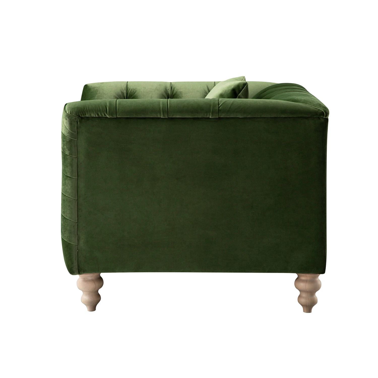 Ashby Chesterfield Armchair, Fern Green Velvet 13 Ashby Chesterfield Armchair, Fern Green Velvet - Image 13