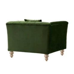Ashby Chesterfield Armchair, Fern Green Velvet 29 Ashby Chesterfield Armchair, Fern Green Velvet -Daals Store SCSF 055 FERN VEL 1ST WB7