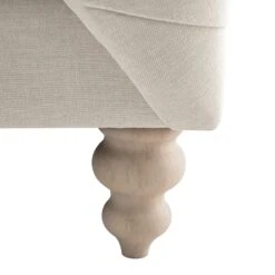 Ashby Chesterfield Large 3-Seater Sofa, Oatmeal Chenille 31 Ashby Chesterfield Large 3-Seater Sofa, Oatmeal Chenille -Daals Store SCSF 055 OAT CHEN 3ST detail3