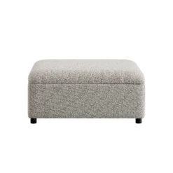 Magda Fold-Out Single Bed In An Ottoman, Mist Grey Boucle 23 Magda Fold-Out Single Bed In An Ottoman, Mist Grey Boucle -Daals Store SCSF 384 GREY BOU S WB2