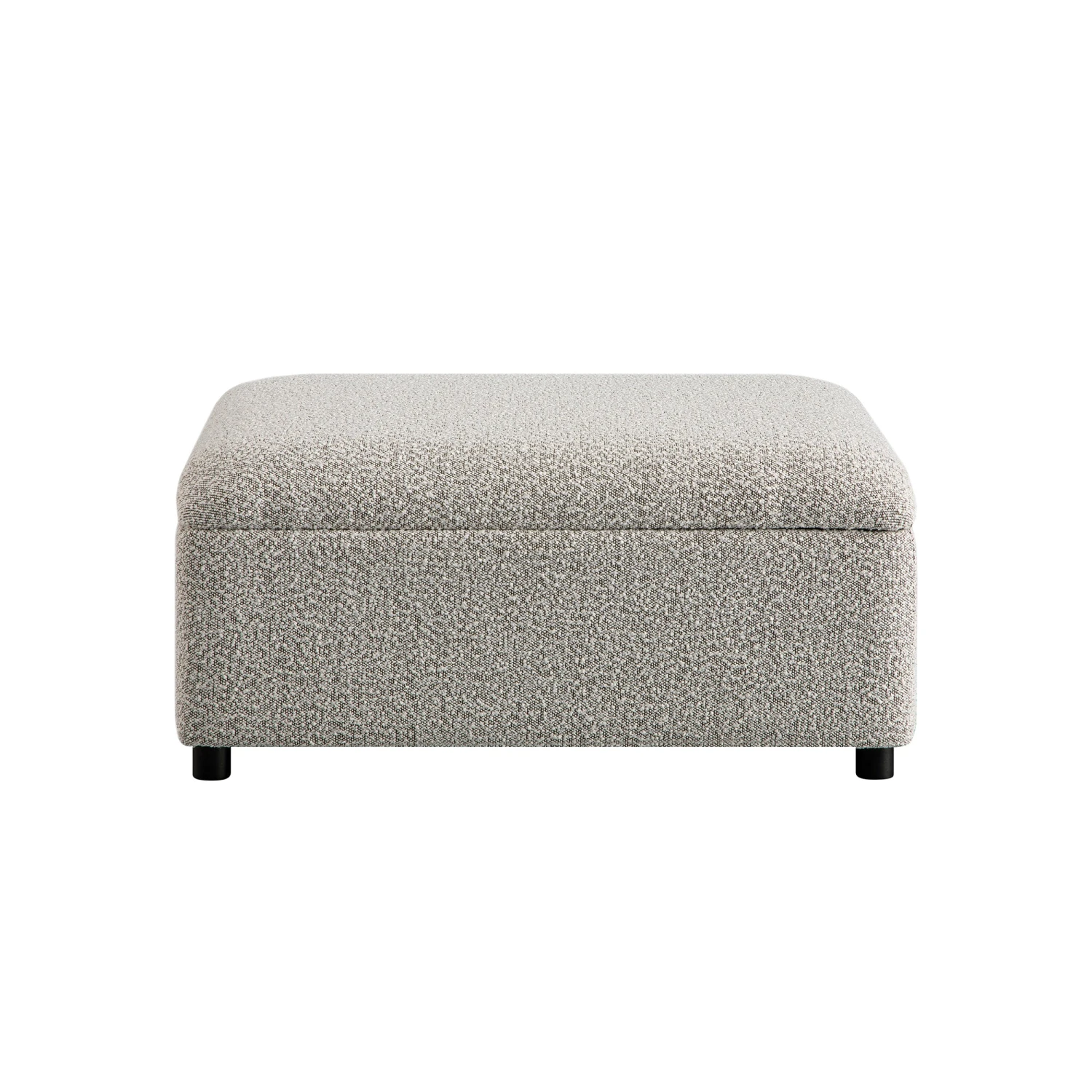 Magda Fold-Out Single Bed In An Ottoman, Mist Grey Boucle 8 Magda Fold-Out Single Bed In An Ottoman, Mist Grey Boucle - Image 8