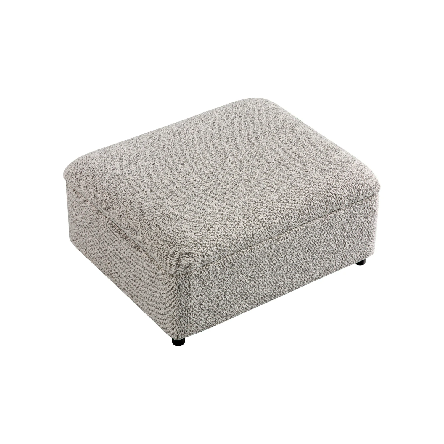Magda Fold-Out Single Bed In An Ottoman, Mist Grey Boucle 12 Magda Fold-Out Single Bed In An Ottoman, Mist Grey Boucle - Image 12