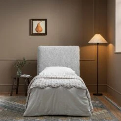 Magda Fold-Out Single Bed In An Ottoman, Mist Grey Boucle 17 Magda Fold-Out Single Bed In An Ottoman, Mist Grey Boucle -Daals Store SCSF 384 GREY BOU S scene1