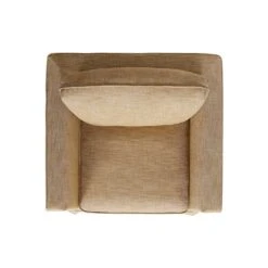 Fitz Skirted Armchair, Apricot Linen Blend 27 Fitz Skirted Armchair, Apricot Linen Blend -Daals Store SCSF 446 GIN LIN 1ST WB6