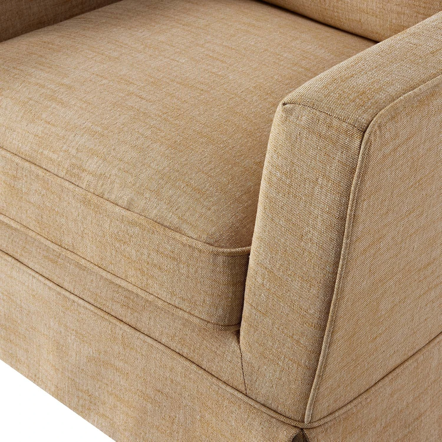 Fitz Skirted Armchair, Apricot Linen Blend 15 Fitz Skirted Armchair, Apricot Linen Blend - Image 15
