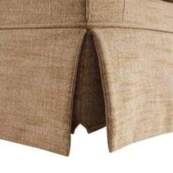 Fitz Skirted 2-Seater Sofa, Apricot Linen Blend 33 Fitz Skirted 2-Seater Sofa, Apricot Linen Blend -Daals Store SCSF 446 GIN LIN 2ST detail3