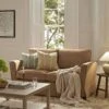 Fitz Skirted 2-Seater Sofa, Apricot Linen Blend 27 Fitz Skirted 2-Seater Sofa, Apricot Linen Blend -Daals Store SCSF 446 GIN LIN 2ST main