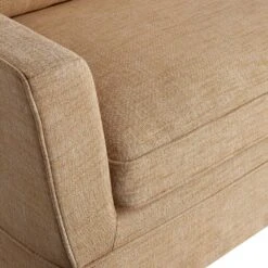 Fitz Skirted Loveseat, Apricot Linen Blend 17 Fitz Skirted Loveseat, Apricot Linen Blend -Daals Store SCSF 446 GIN LIN LOVESEAT detail2