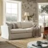 Fitz Skirted Large 3-Seater Sofa, Oatmeal Linen Blend -Daals Store SCSF 446 OAT LIN 3ST main