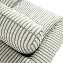 Fitz Skirted Armchair, Sage Striped Linen Blend 33 Fitz Skirted Armchair, Sage Striped Linen Blend -Daals Store SCSF 446 SAGE STRIPE 1ST detail3