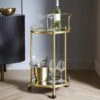 Berkeley Gold Effect Drink Trolley 26 Berkeley Gold Effect Drink Trolley -Daals Store TRLY 357 GOLD main
